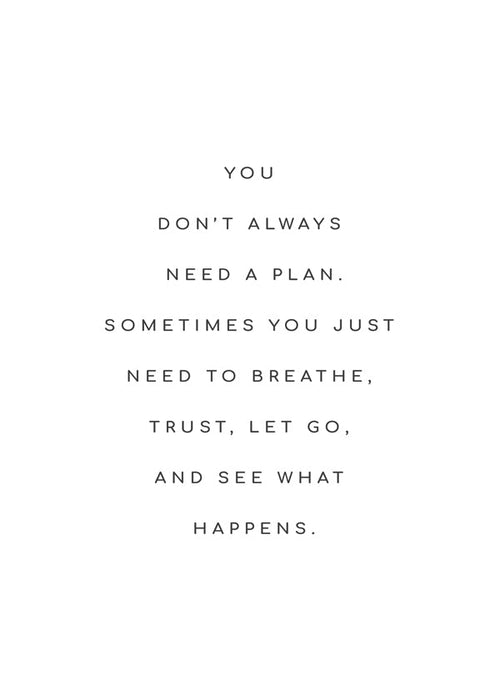 Minimalistisch ontwerp met typografische quote