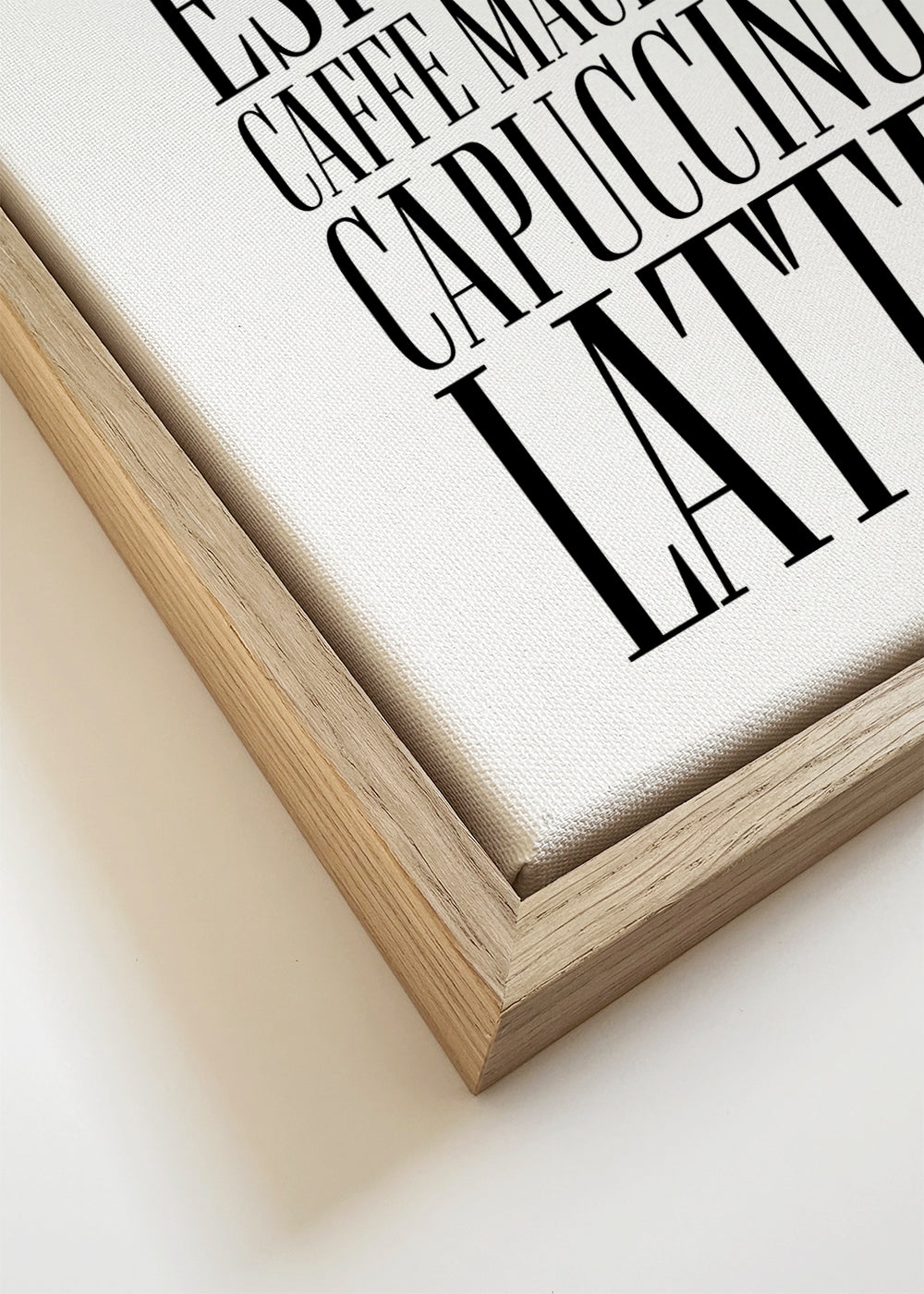 Keuken kunst Soorten koffie poster