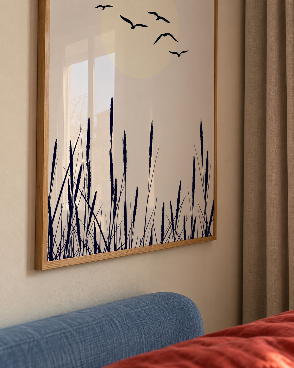 Sunrise - Framed poster detail