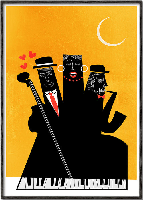 Jazz illustratie