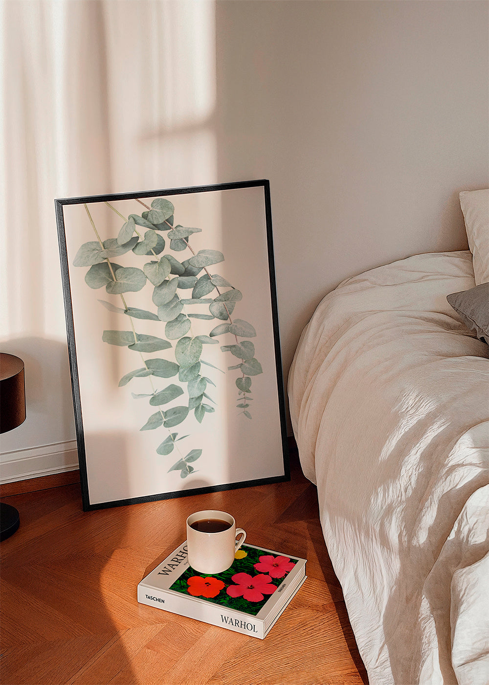 Botanische poster met hangende eucalyptus