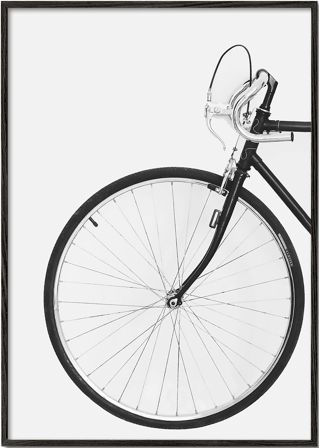 Sport kunst minimal fietswiel