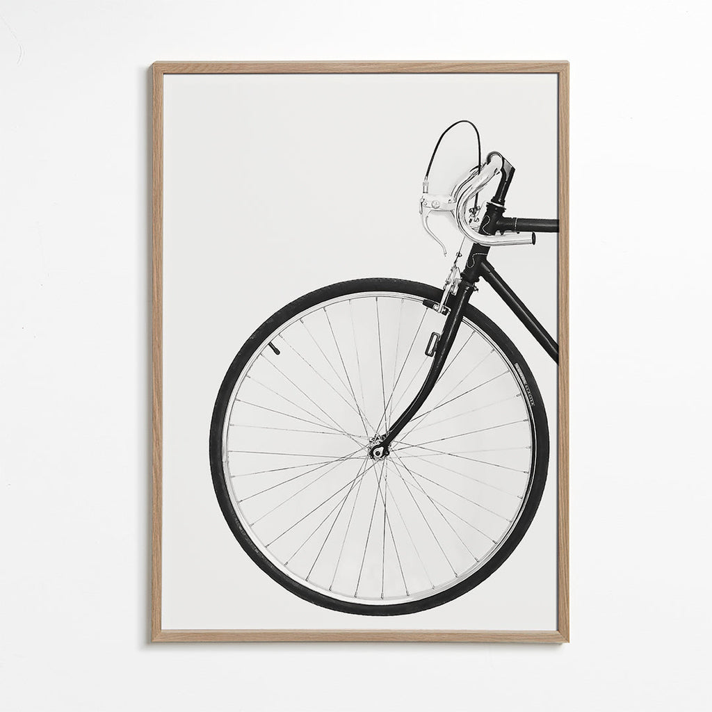 Sport kunst minimal fietswiel