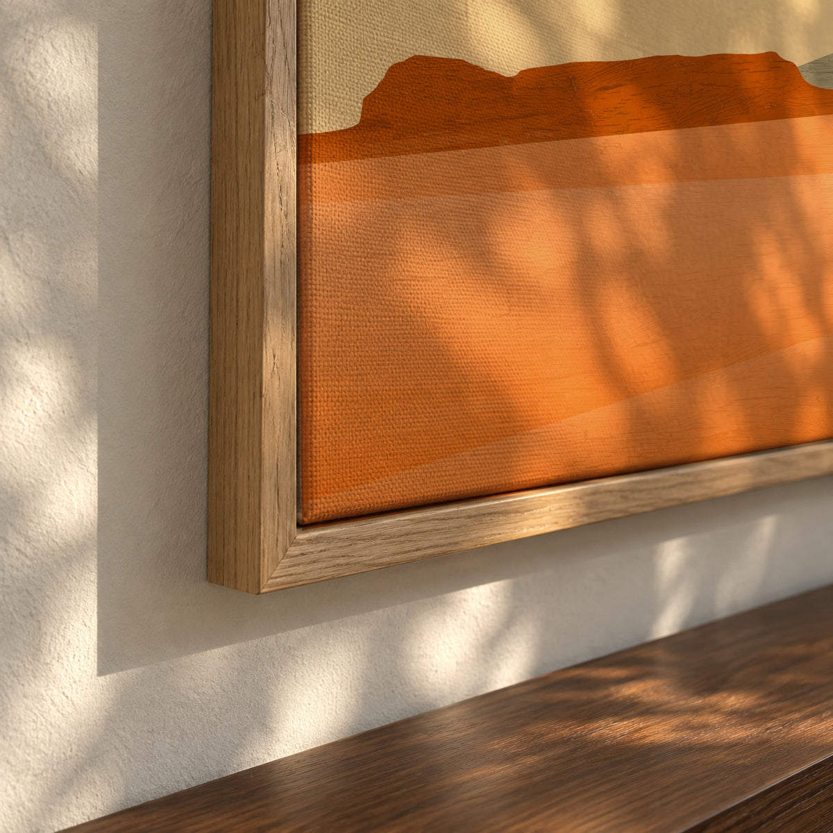 Mars - Framed canvas detail
