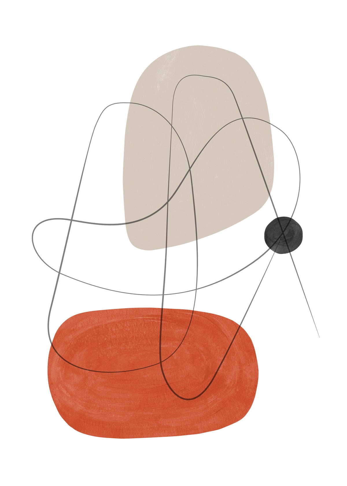 Abstract N1 - Unframed art print