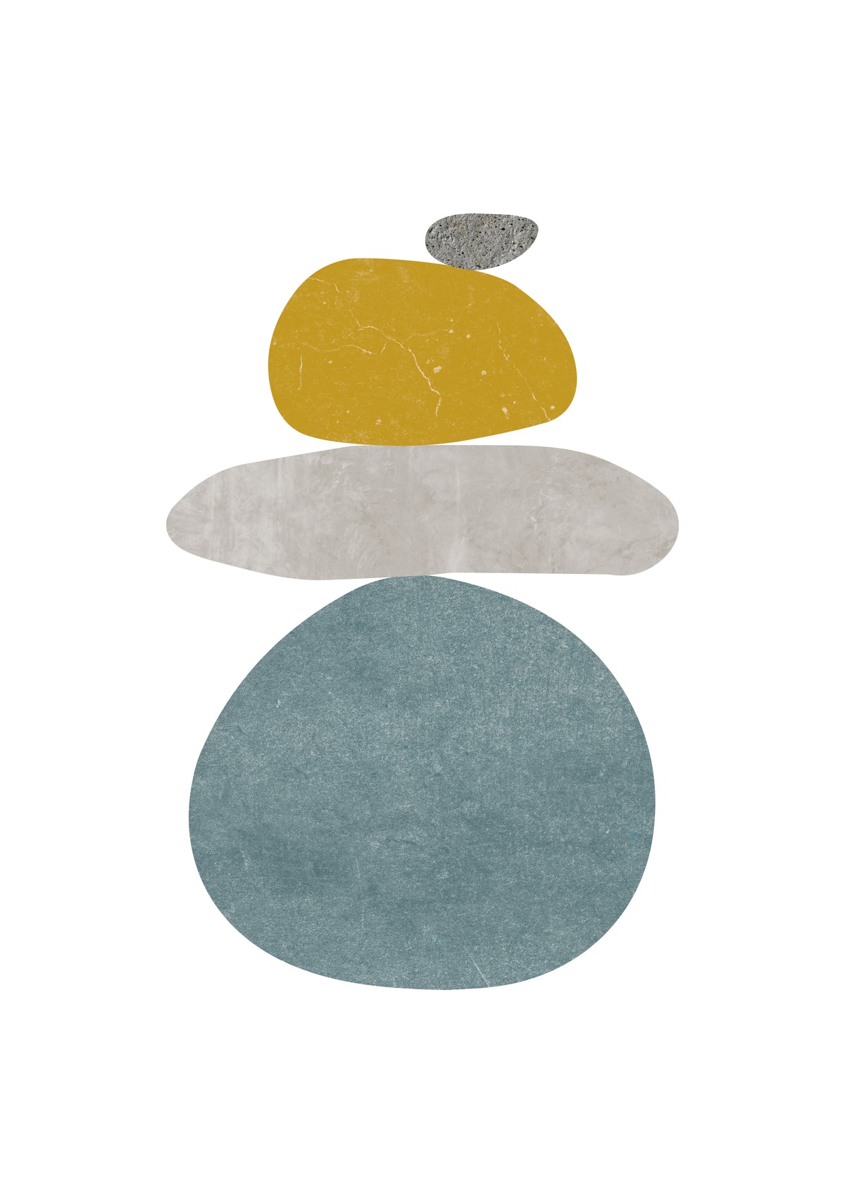 Pebbles N 5 - Unframed art print