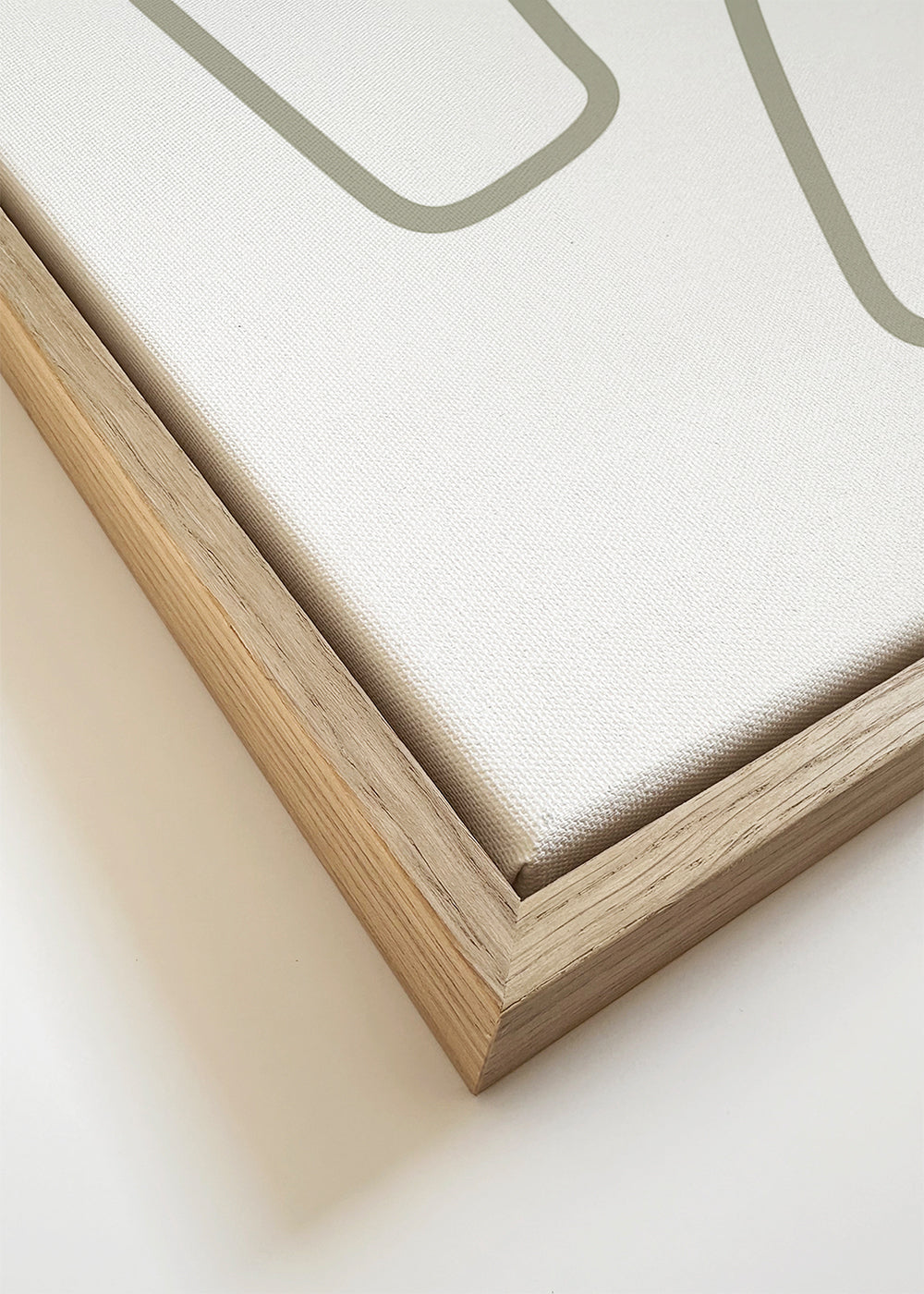 Minimalistisch design met organische lijnen
