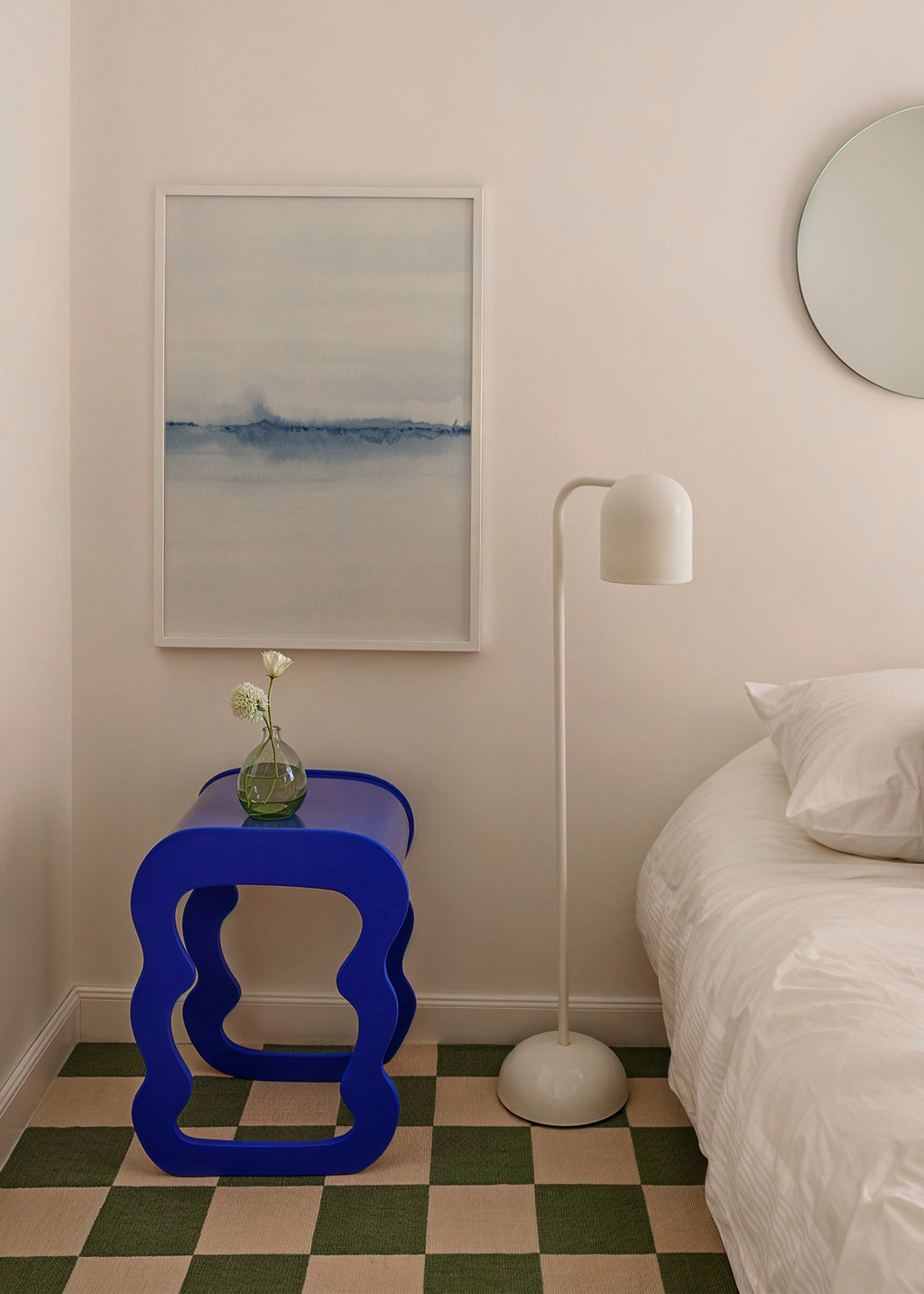 Watercolor Landscape N 29 - Framed poster in an interior