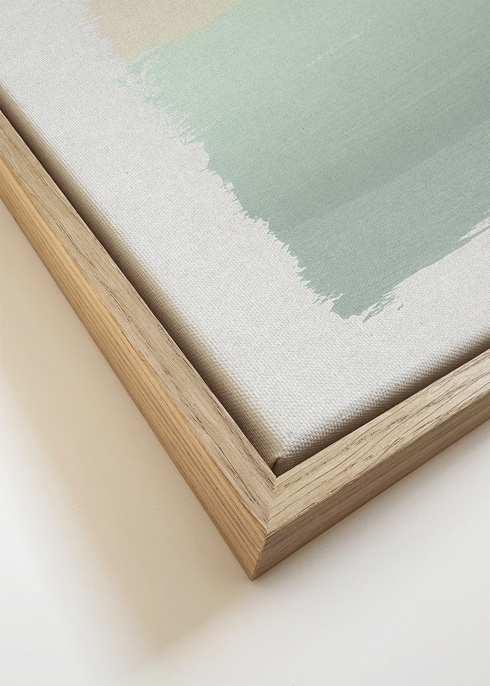 Abstract kunst pastel verticale vlakken