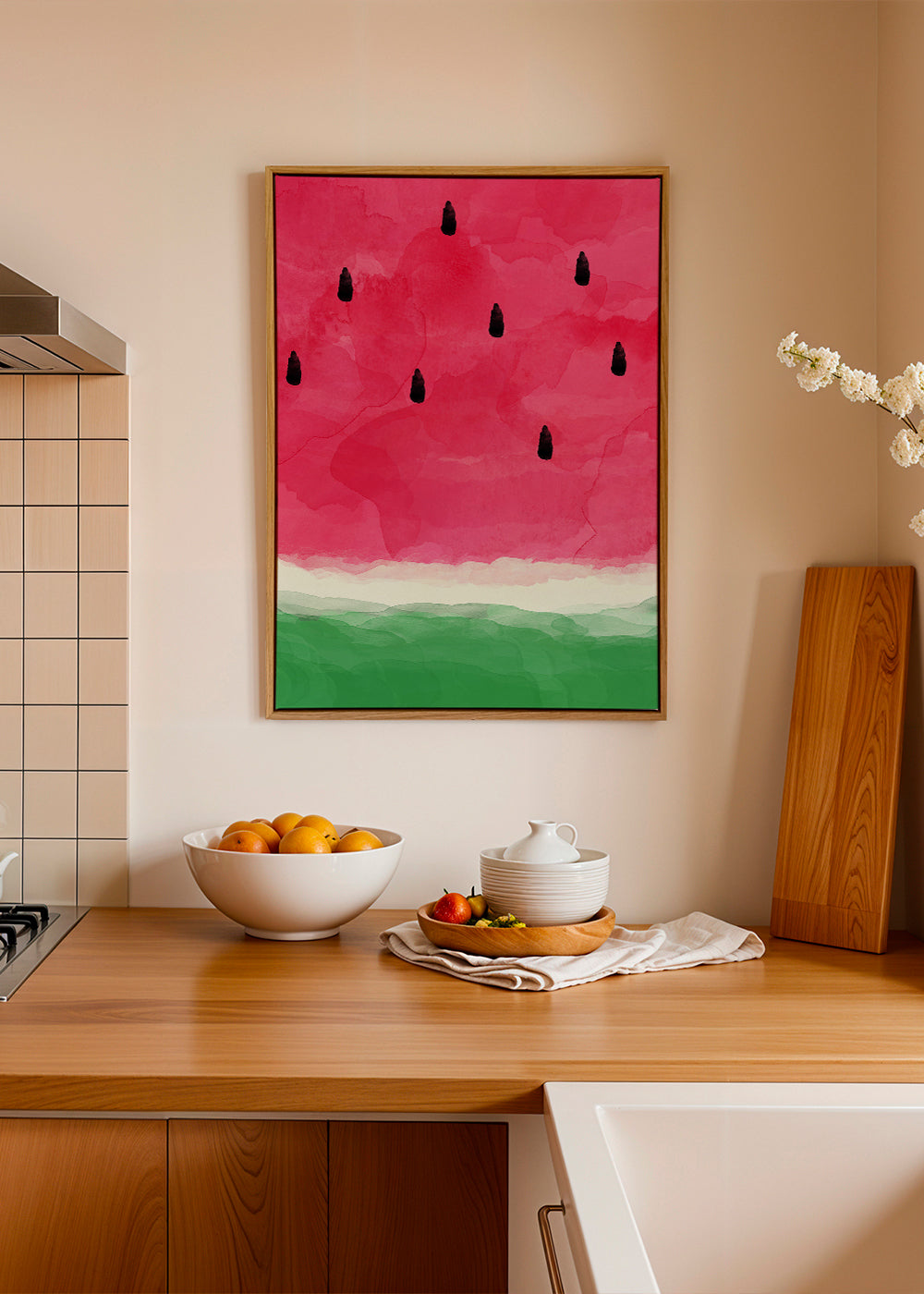 Watermelon abstract