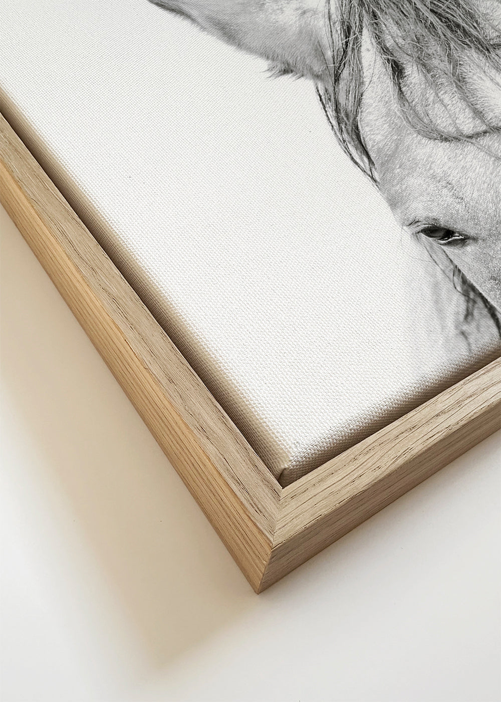 Artwork paard close-up