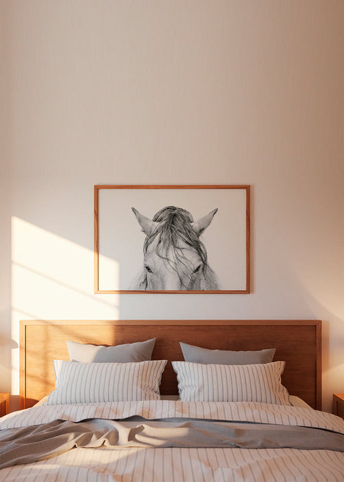 Artwork paard close-up