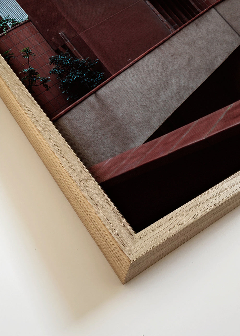 Keuken kunst: terracotta gevels in rood