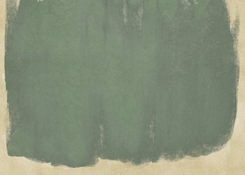 Minimalistisch groen kunstwerk
