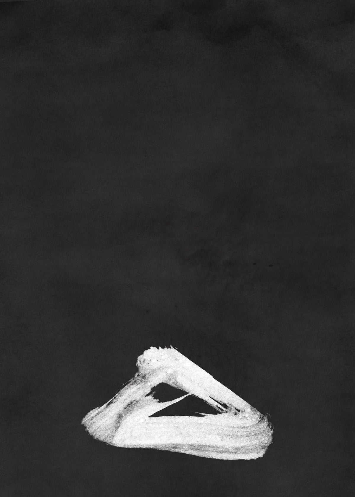 Minimal Landscape Black and White 02 - Unframed art print