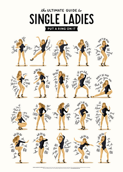 Illustratie Single Ladies reeksen