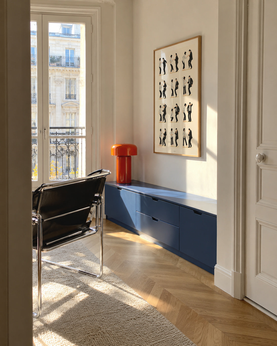 Pulp Fiction Extended - Framed poster in an interior