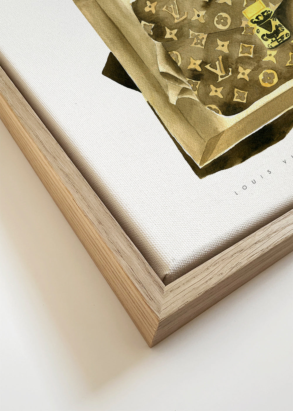 Louis Vuitton pochette illustratie
