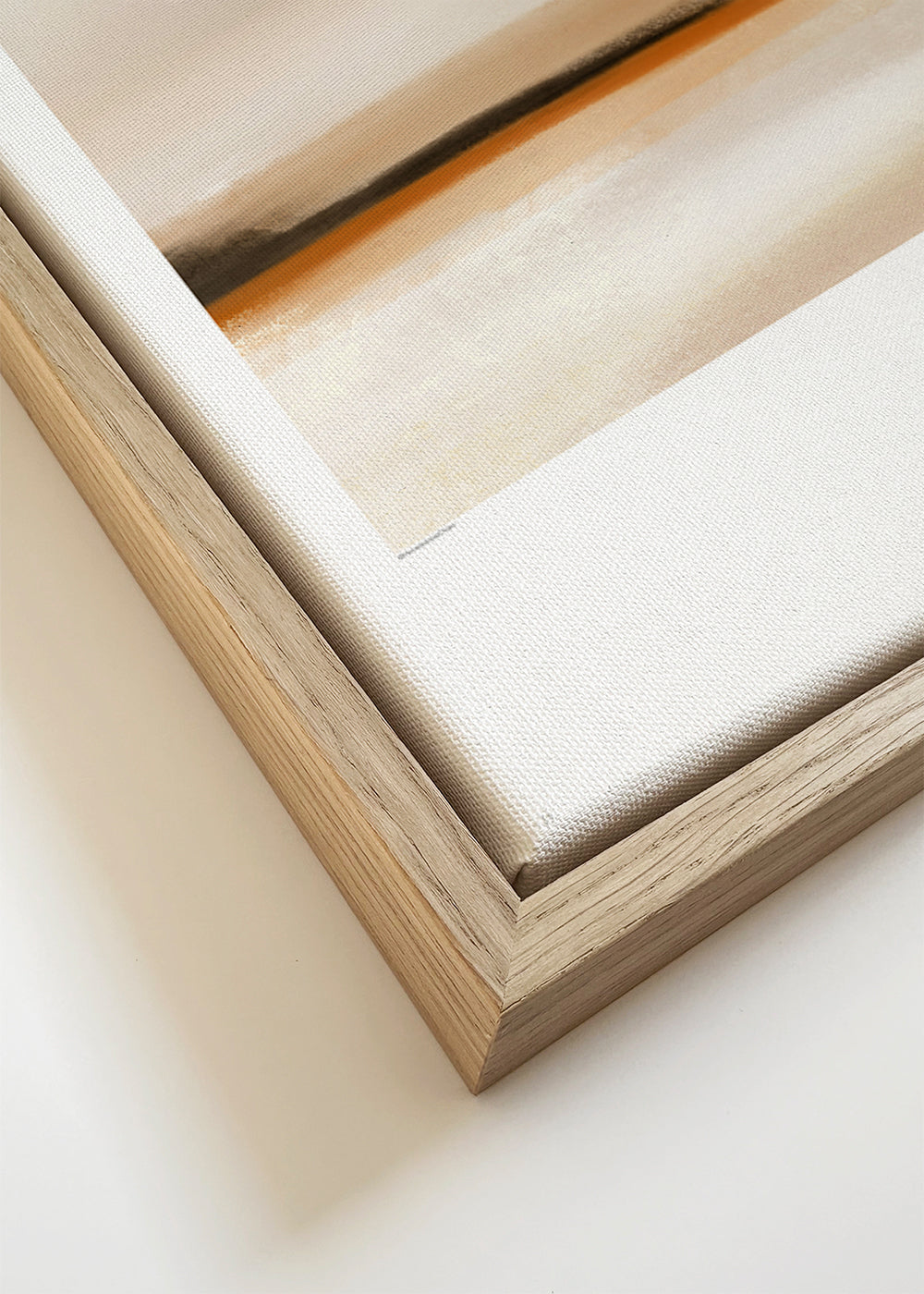 Landschap kunst: pastelkust