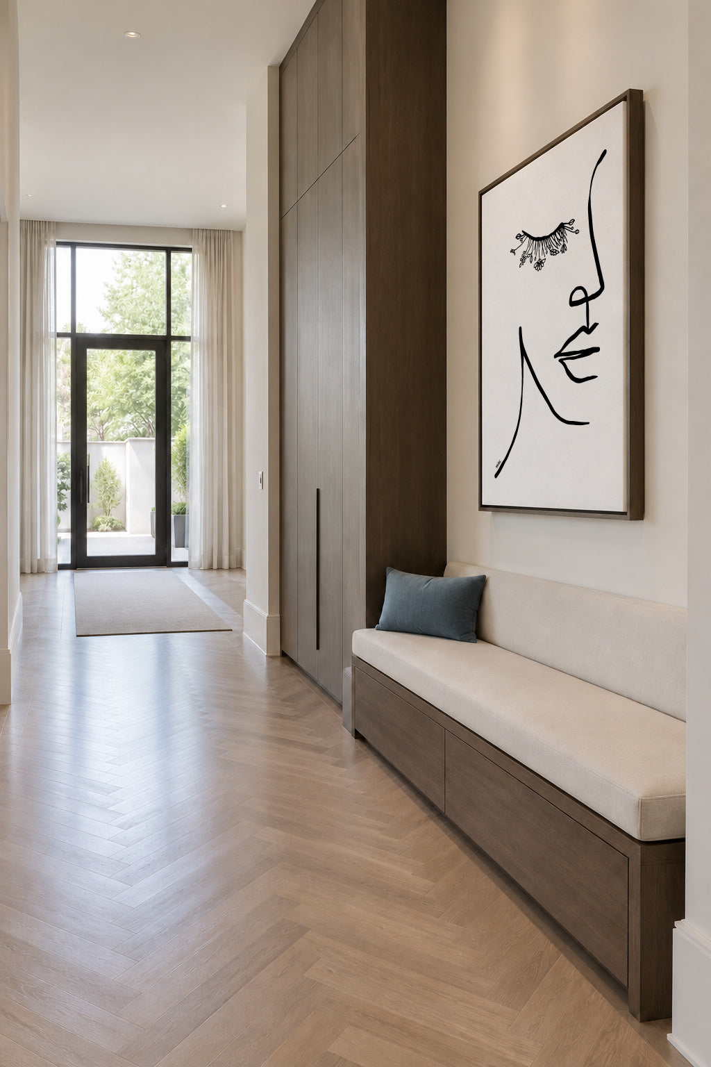 Natureye - Framed canvas in an interior