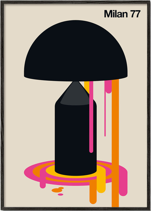 Illustratie Milan 77 Geometrisch