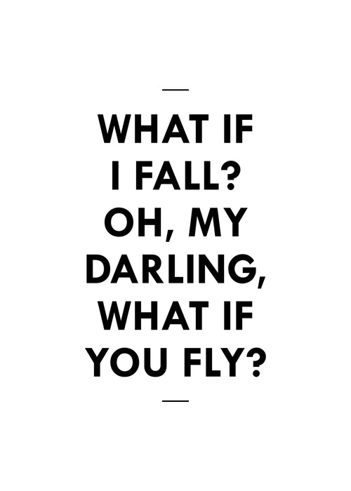 What If - Unframed art print