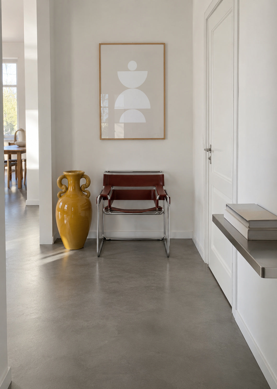 MCM White - Framed poster in an interior