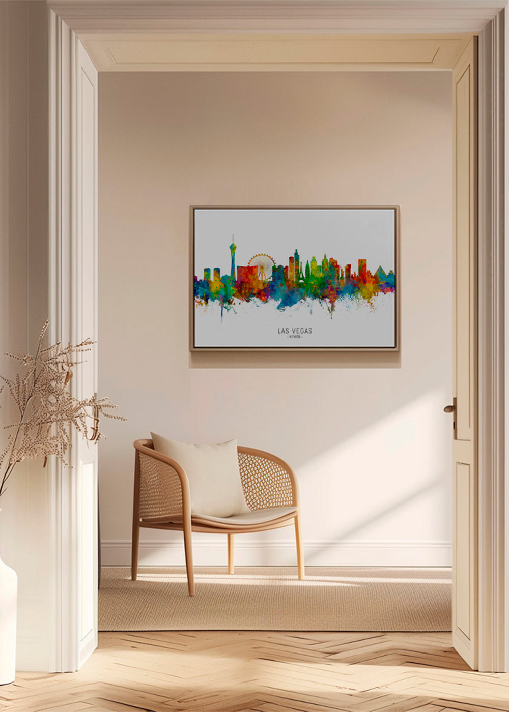 Las Vegas Skyline multicolor