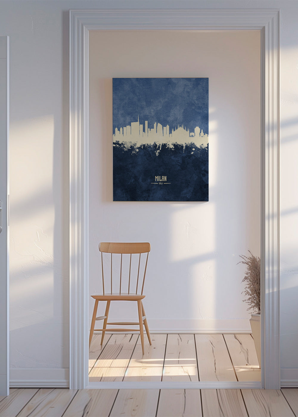 Milan Skyline Azul