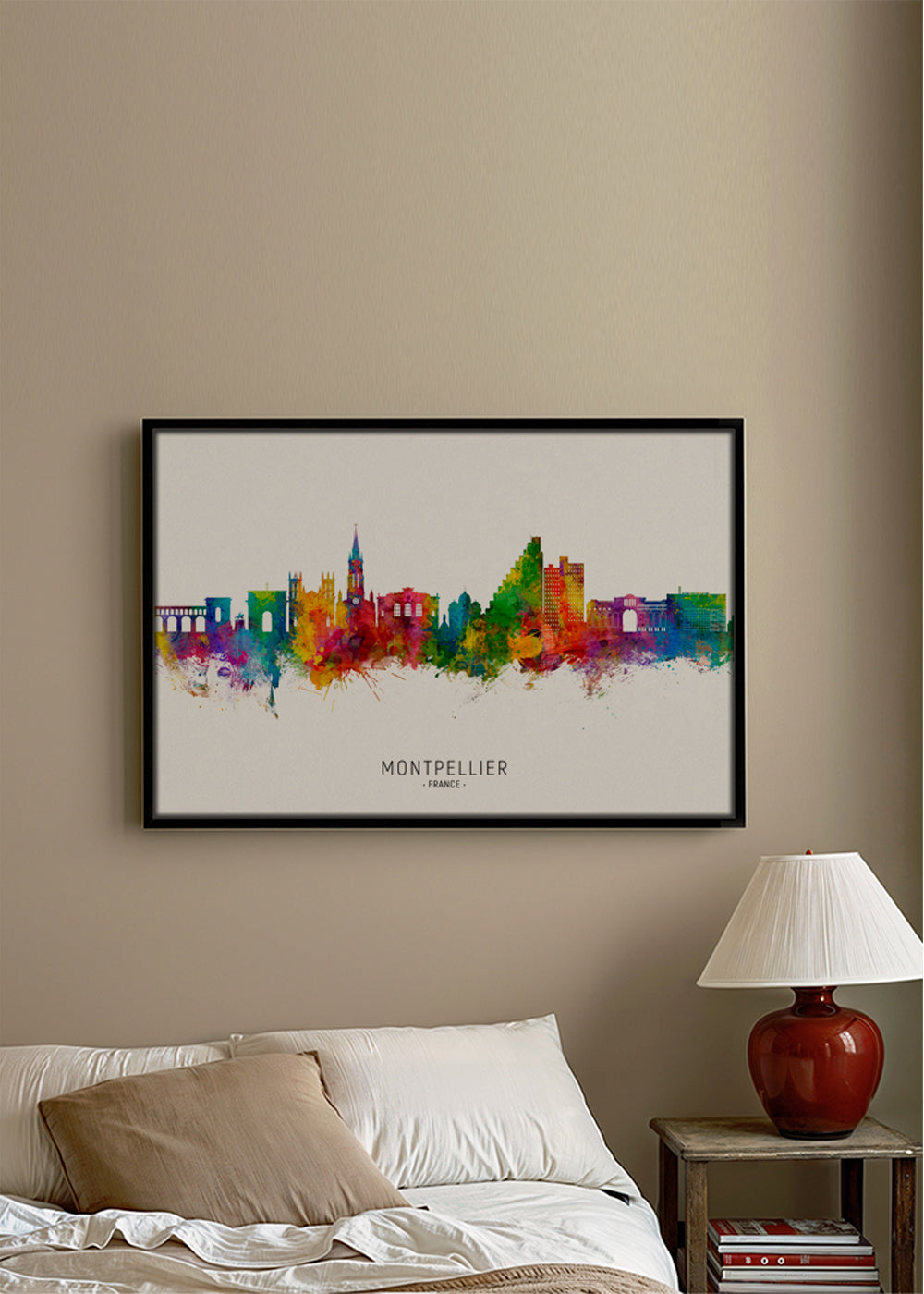 Montpellier Skyline multicolor