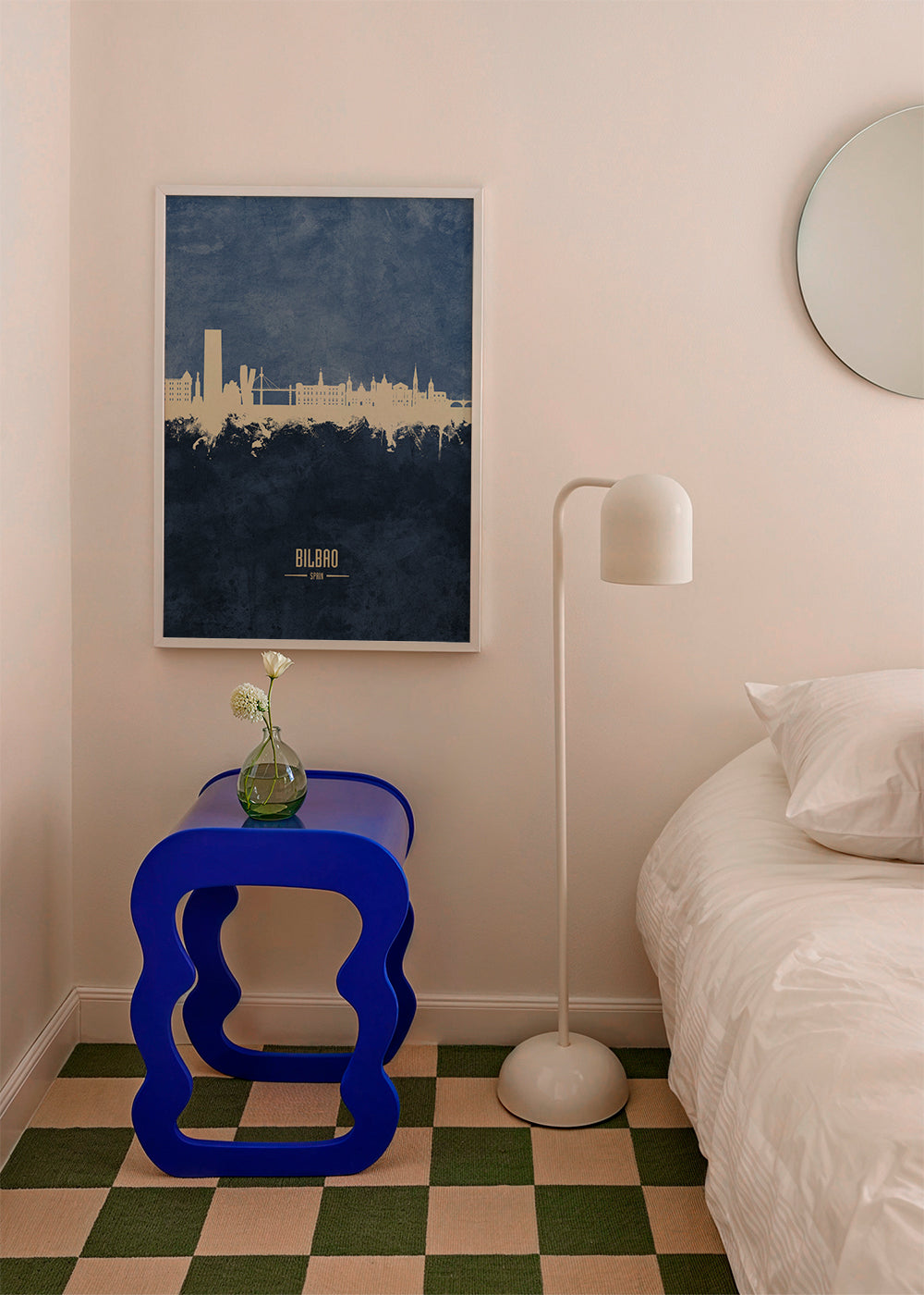 Bilbao Skyline bleu