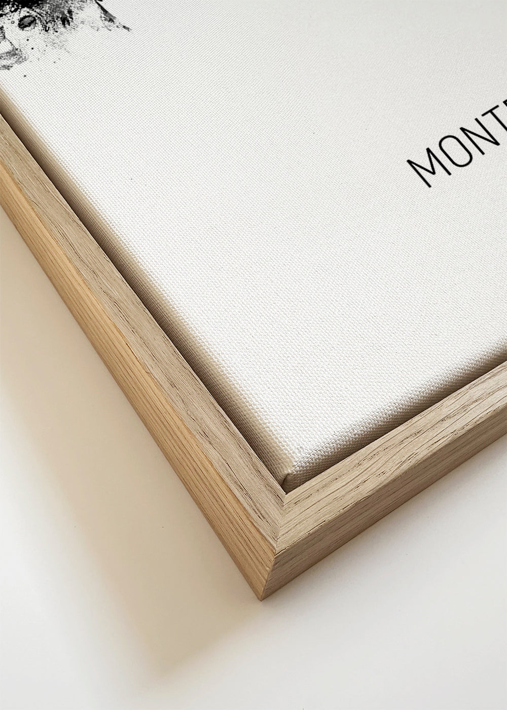 Reisposter Montpellier skyline inkt