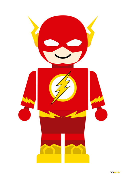 Kinderposter Toy Flash