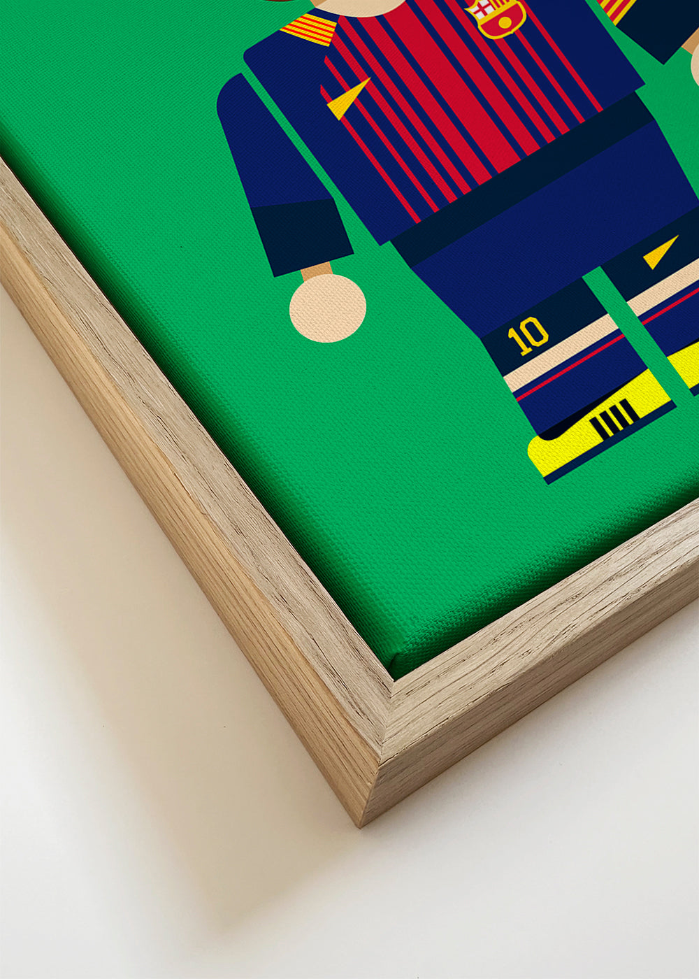 Sportkunst speelgoed voetballer illustratie