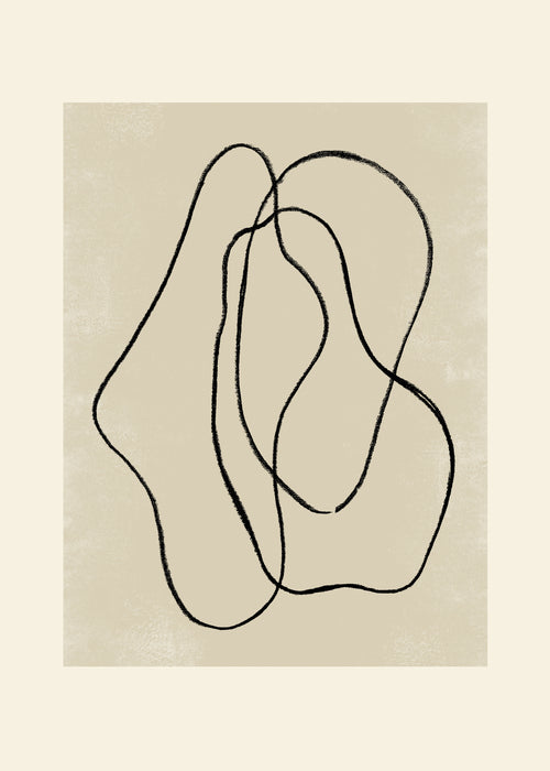 Pencil scribble Nº3 - Unframed art print
