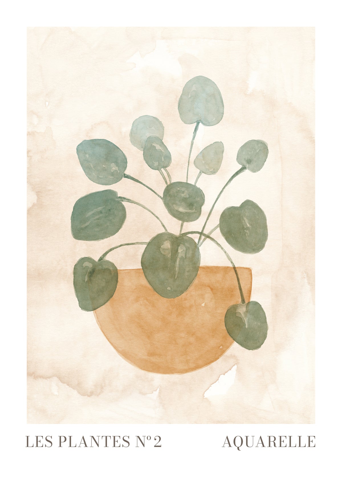 Les plantes Nº2 - Unframed art print