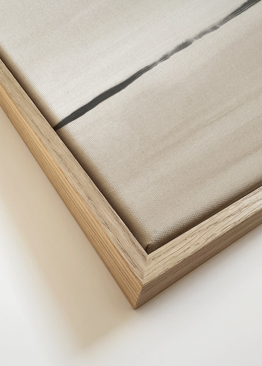 Minimalistische horizon in beige tinten
