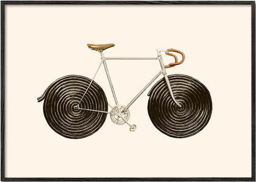 Dropfiets illustratie