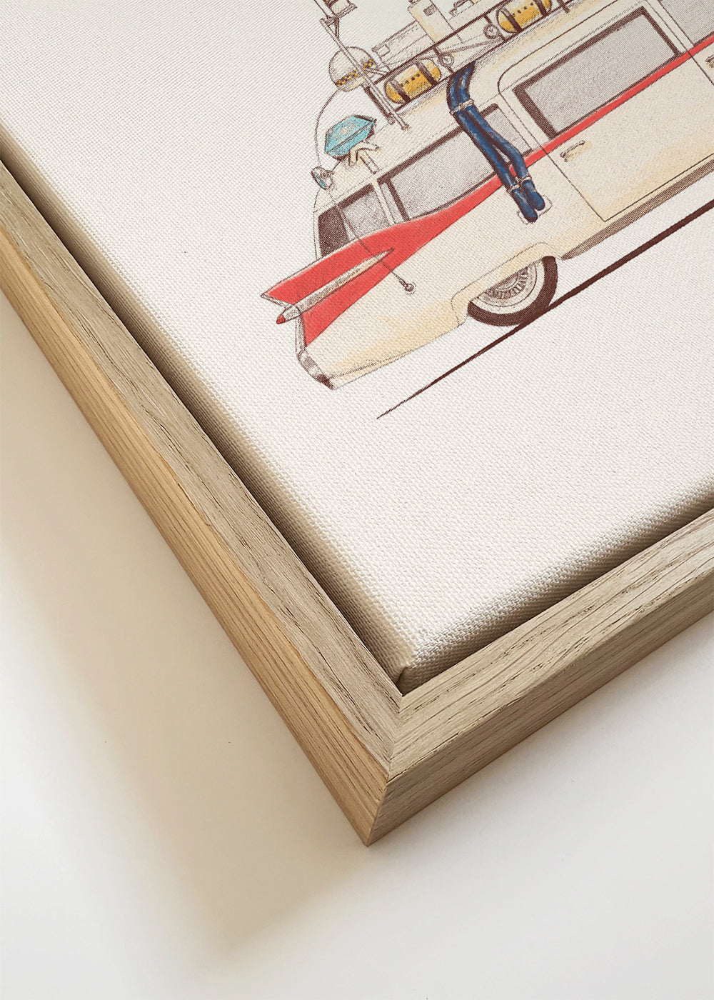 Vintage auto illustratie