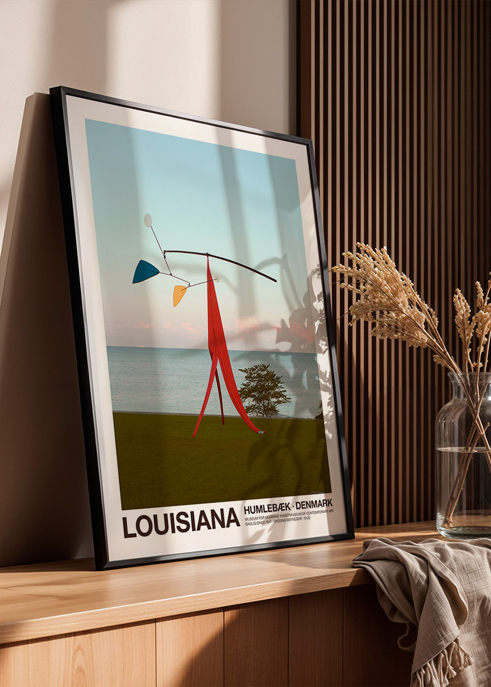 Poster de voyage Louisiana mobile sculptural