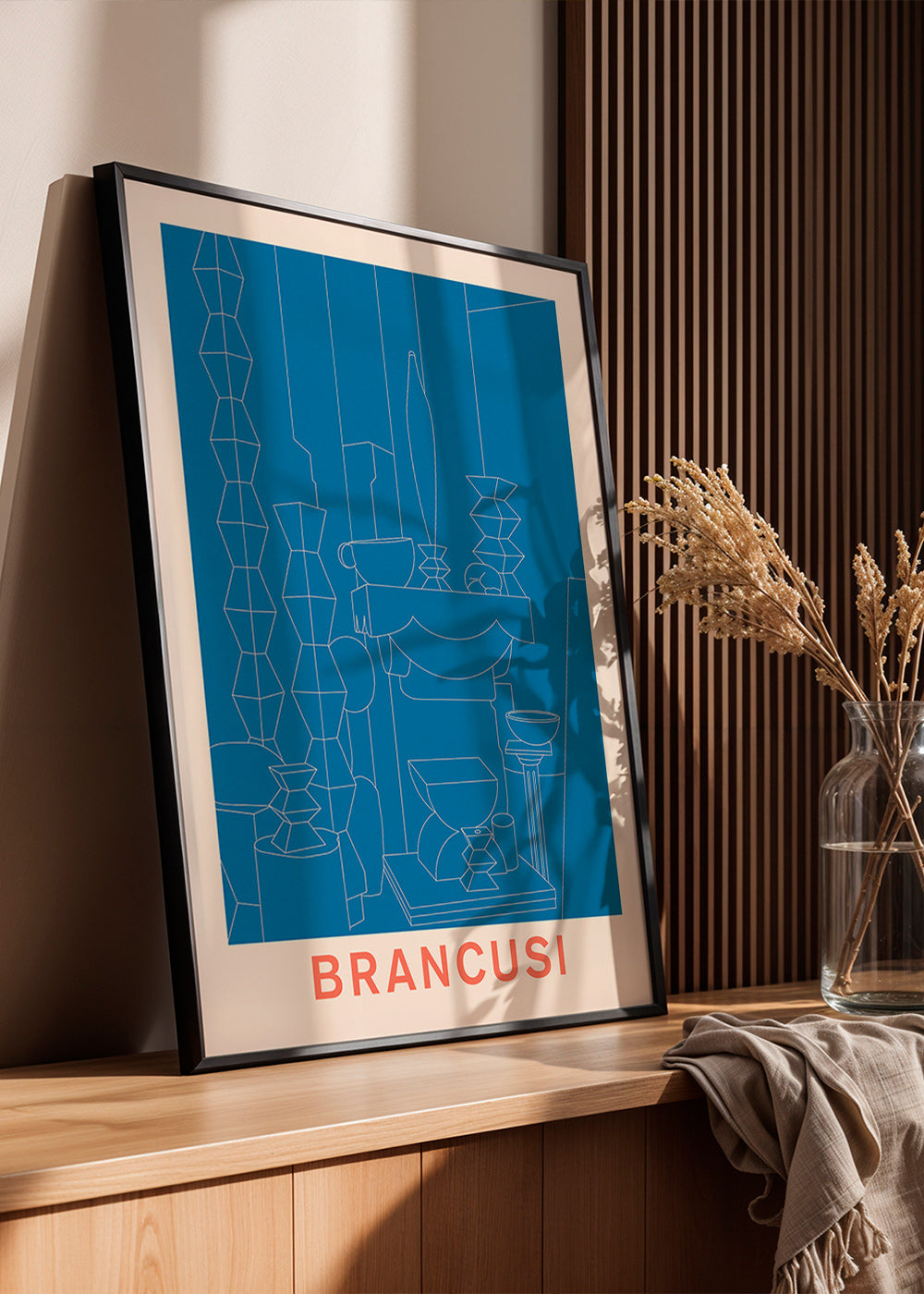 Geometrische Illustration Brancusi