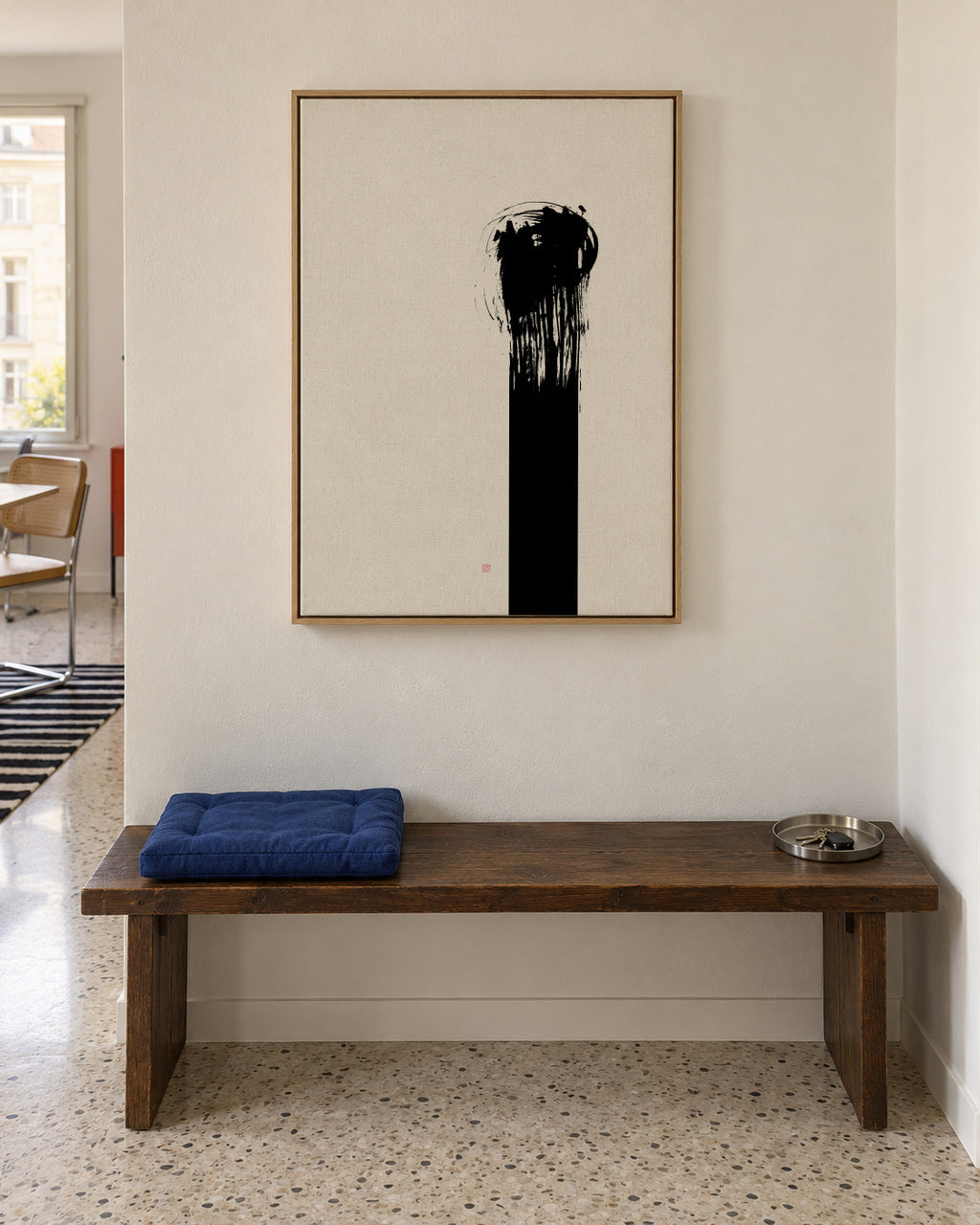 As One - Framed canvas in an interior