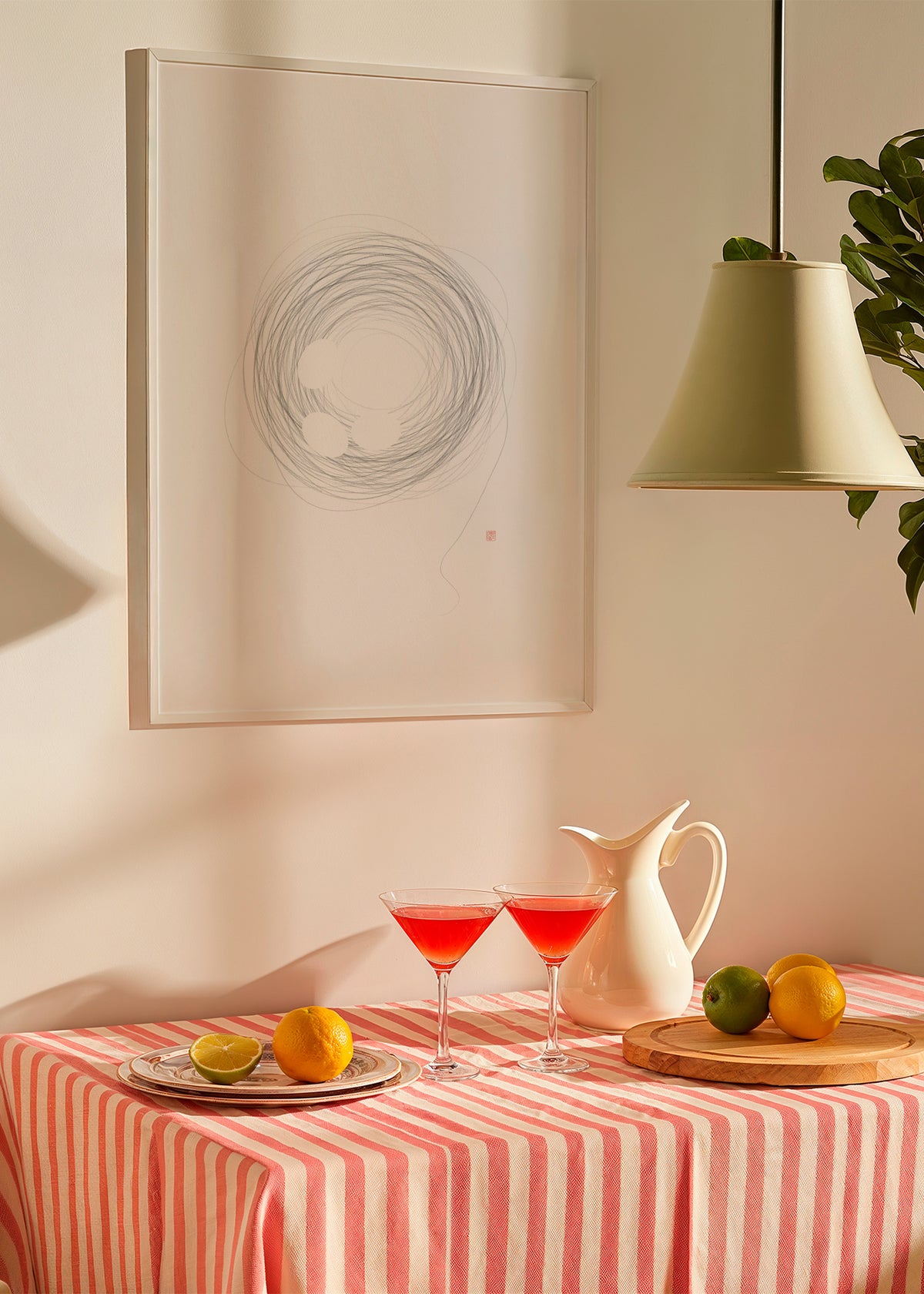 Home - Framed poster in an interior