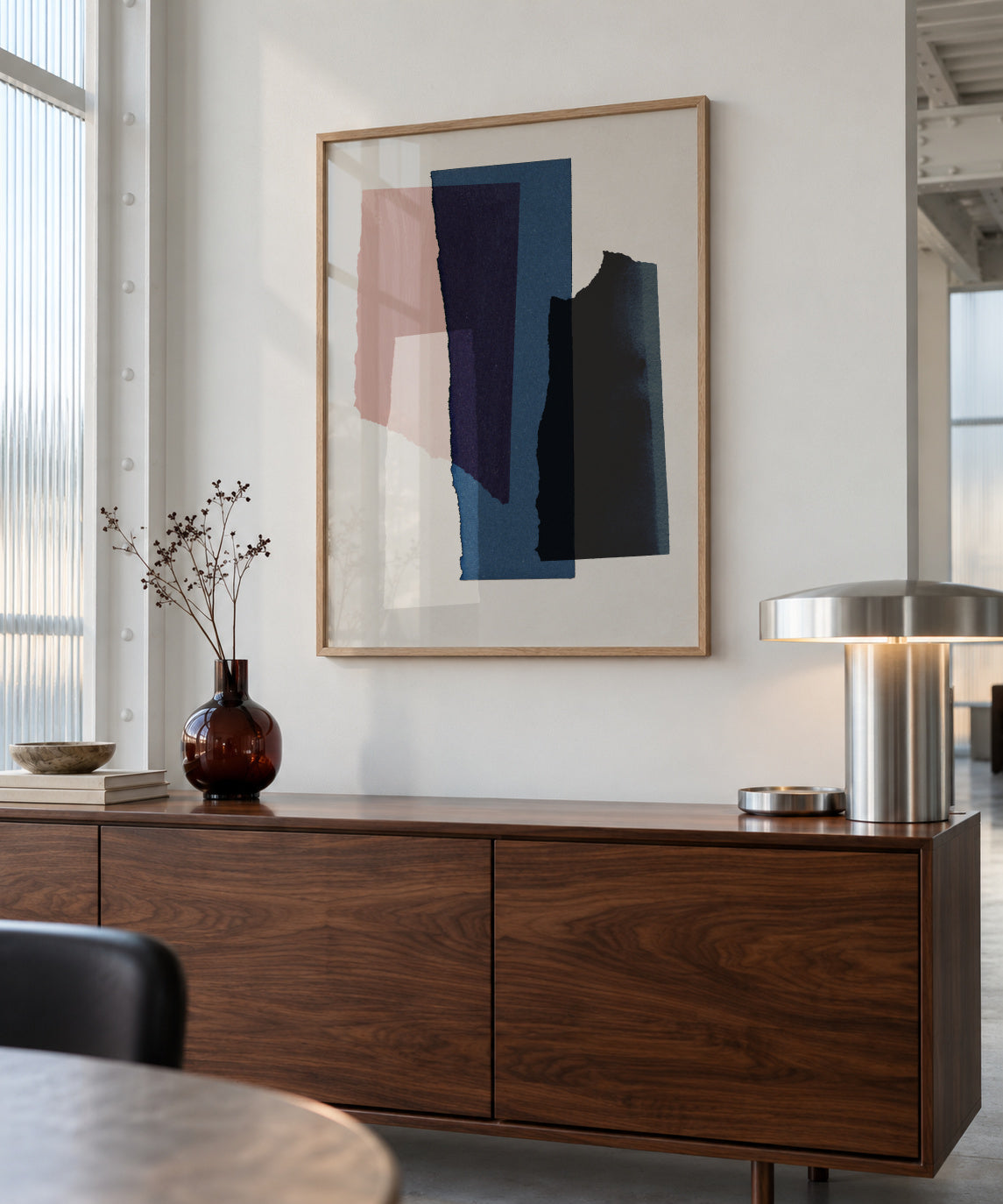 Pieces 3 - Framed poster in an interior