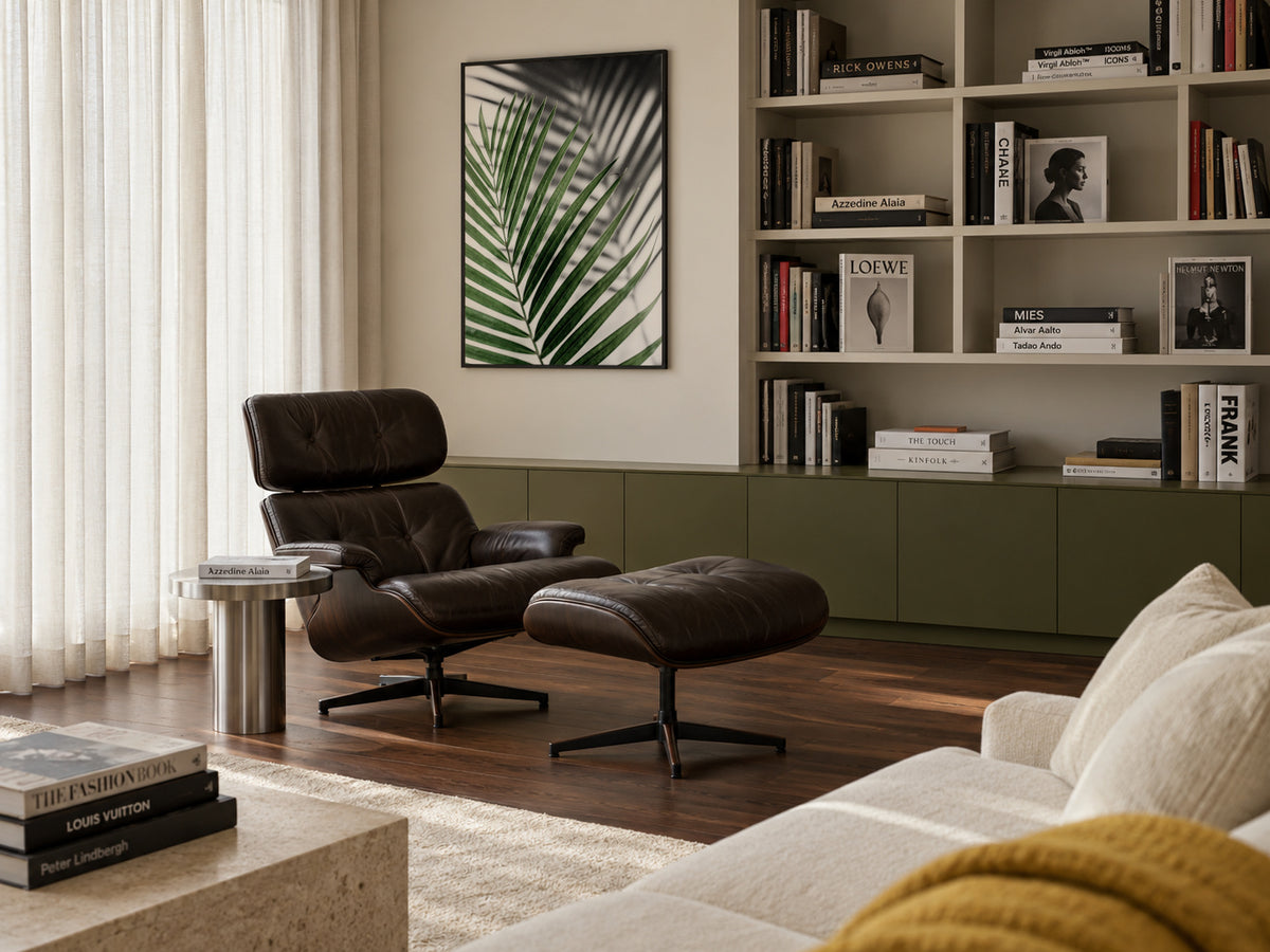 Summer shadows 3 - Framed poster in an interior