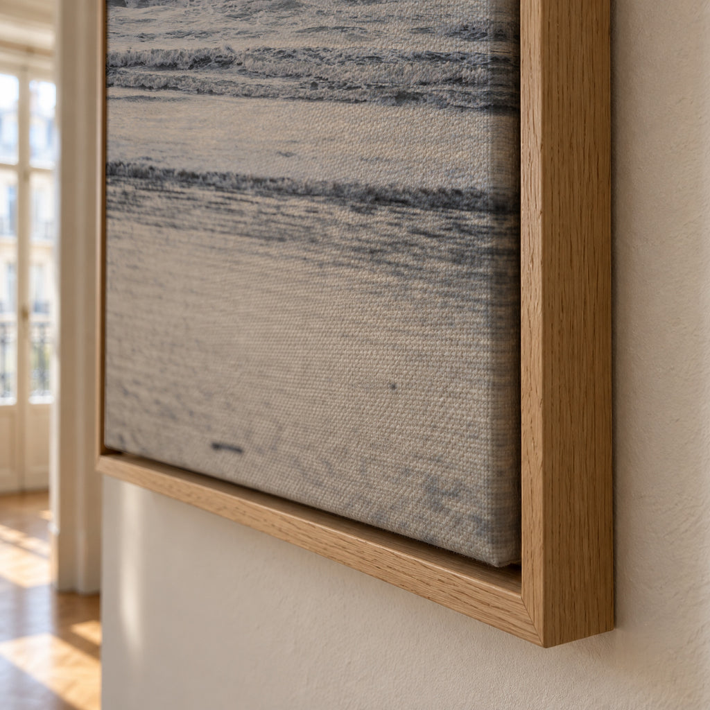 The Sea - Framed canvas detail