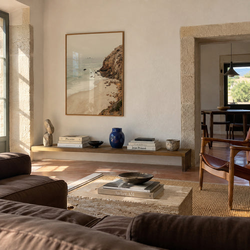 Malibu Dream - Framed poster in an interior