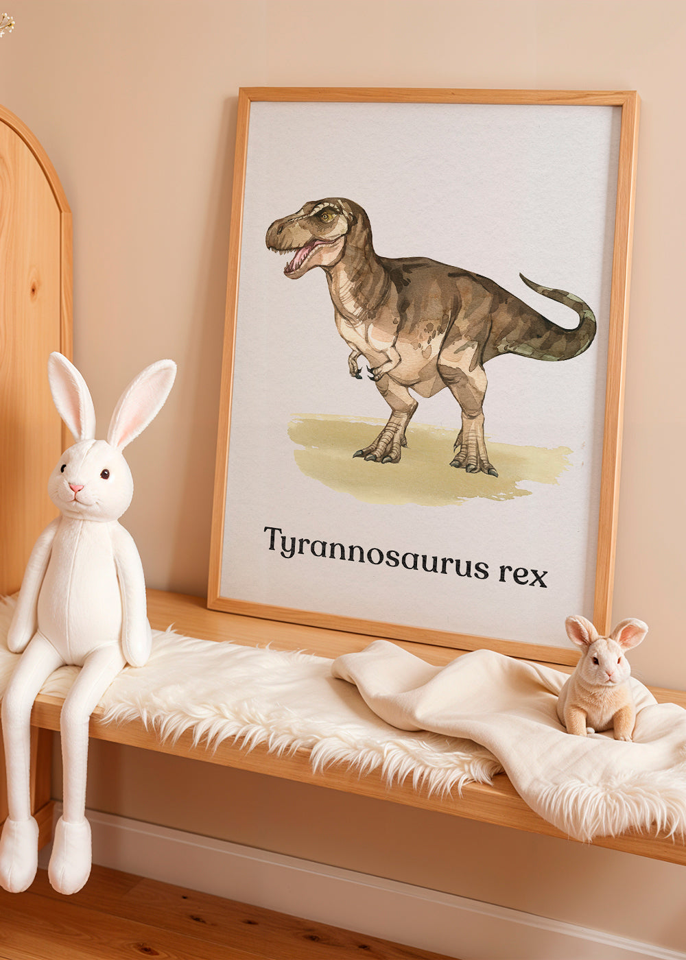 Artwork Tyrannosaurus rex illustratie