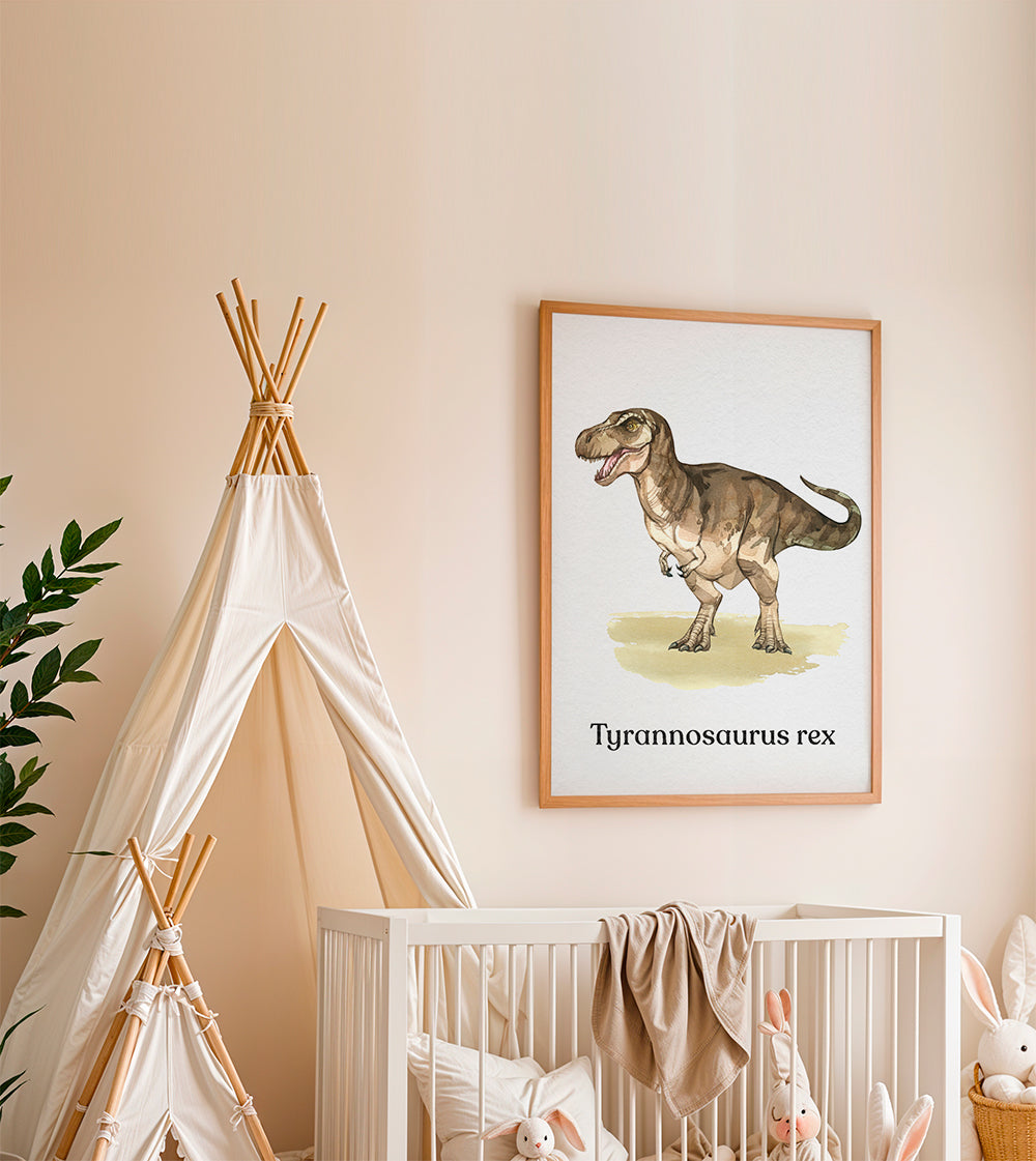 Artwork Tyrannosaurus rex illustratie