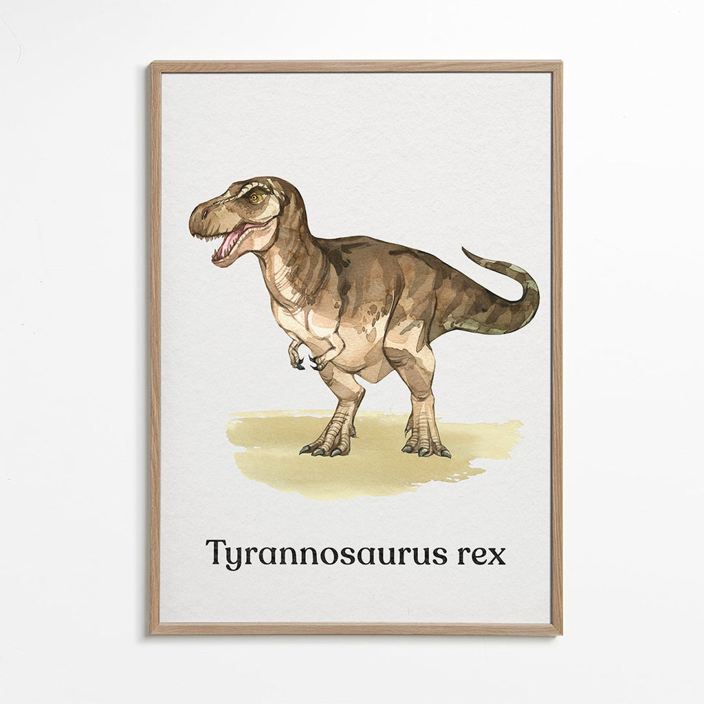 Artwork Tyrannosaurus rex illustratie